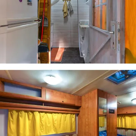 Chalet Nel Verde Di Campingplatz Cavo